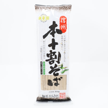 KARAKIDASEIFUN SHINSYU HON10WARI SOBA 7.0OZ/200G