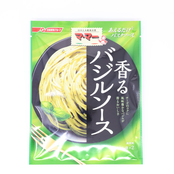 NISSIN SEIFUN Aerudake Kaoru Basil Liquid Pasta Sauce 2p 1.62oz/46g - GOHAN Market