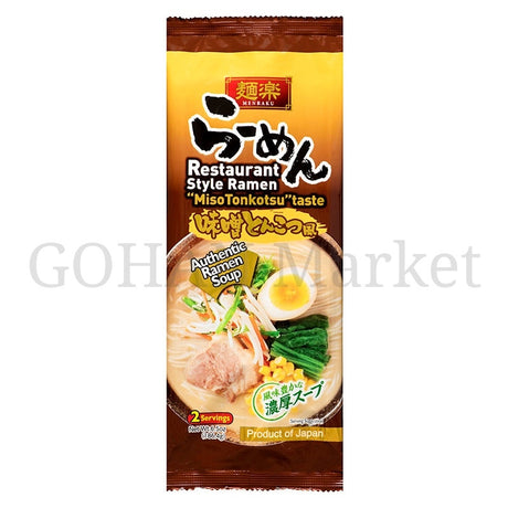 MENRAKU RESTAURANT STYLE RAMEN MISO TONKOTSU TASTE 6.7OZ/191.4G