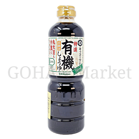 KIKKOMAN TOKUSEN ORGANIC YUKI SHOYU 25.4FL OZ