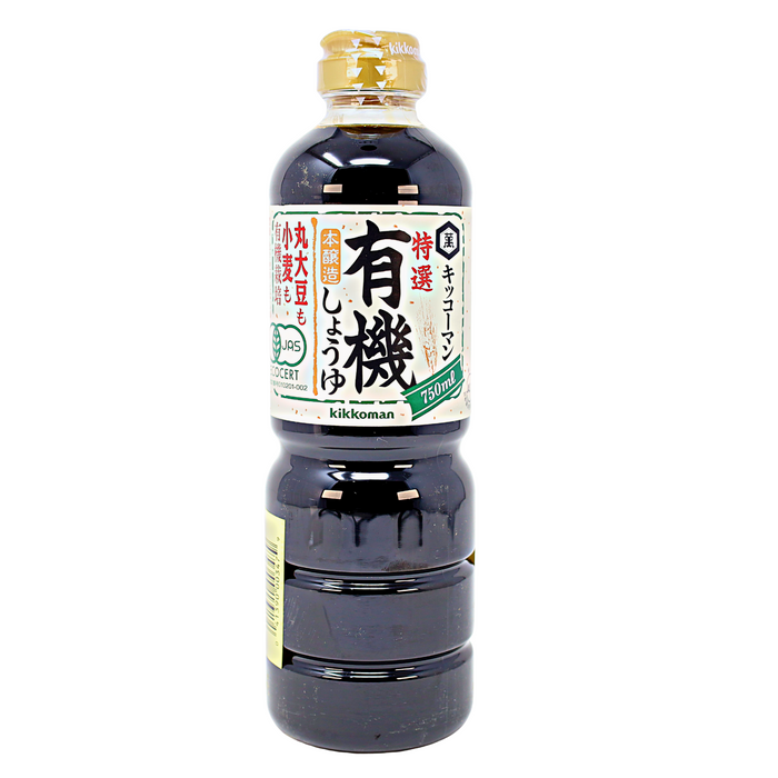 Kikkoman Tokusen Organic Yuki Shoyu 25.4fl oz - GOHAN Market
