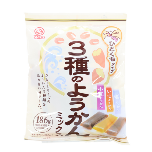 TENKEI Sanshu No Yokan Mix Azuki Imo Shio Sweet Jelly 6.2oz/176g - GOHAN Market