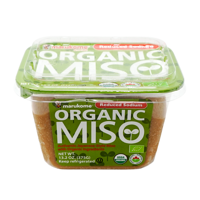 Marukome Organic Miso Reduced Sodium Miso 13.2oz/375g - GOHAN Market