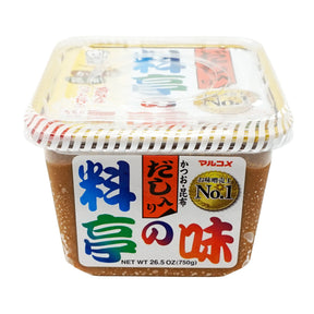 MARUKOME RYOTEI NO AJI DASHI IRI MISO 26.5OZ