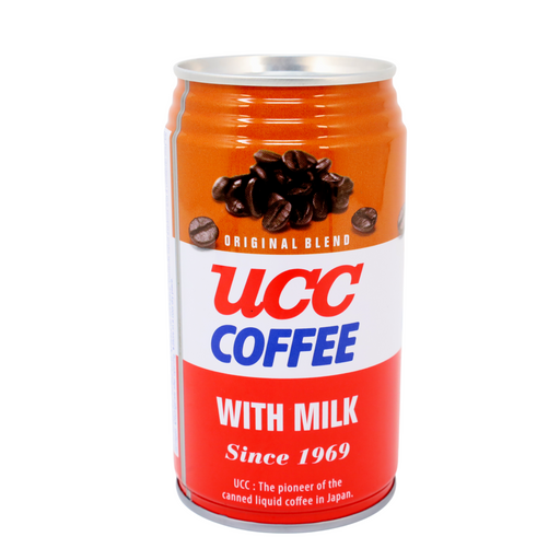 UCC Coffee W/ Milk Can 11.4fl oz/337ml - GOHAN Market