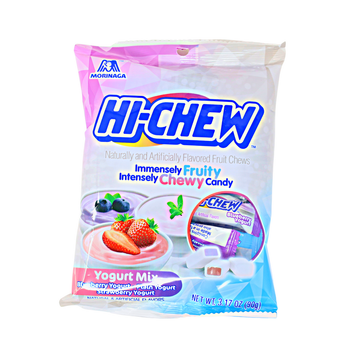 HI-CHEW Yogurt Mix 3.17oz/90g (BLUEBERRY, PLAIN, STRAWBERRY) - GOHAN Market