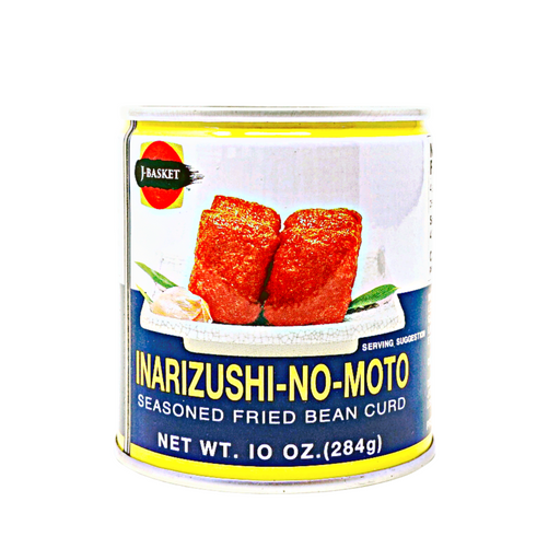 J-Basket Inarizushi-no-moto Seasoned fried bean curd 10oz/284g - GOHAN Market