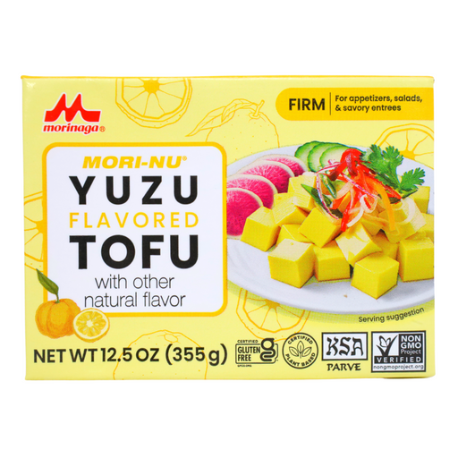 MORI-NU YUZU FLAVORED TOFU FIRM 12.5oz/355g - GOHAN Market