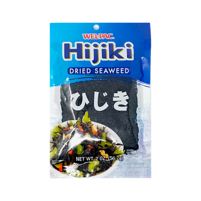WEL-PAC Hijiki Dried Seaweed 2oz/56.7g