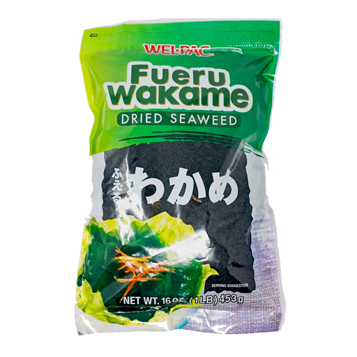 WEL-PAC Fueru Wakame Dried Seaweed 16oz/453g