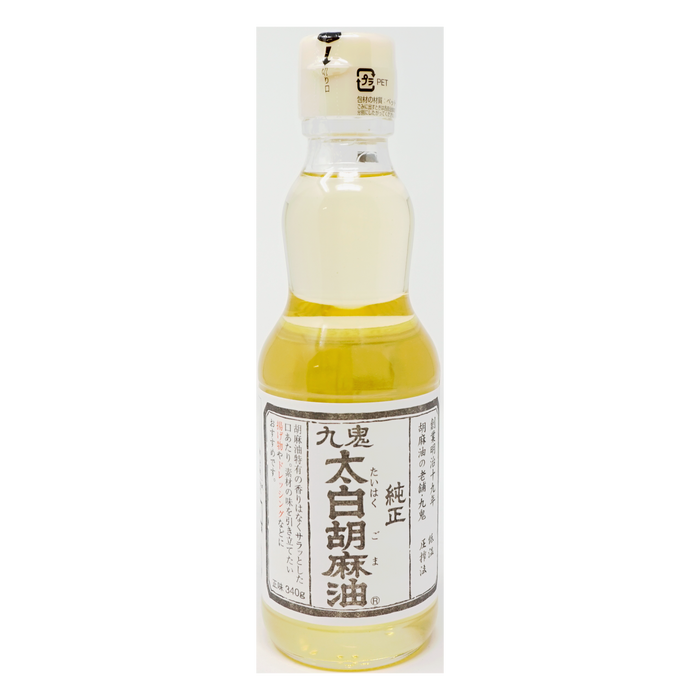 Kuki Junsei Yamashichi White Sesame Oil 11.9oz