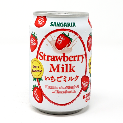 Sangaria Strawberry Milk Tea, 8.96fl oz/265ml