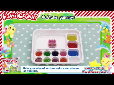 KRACIE POPIN COOKIN KAWAII GUMMY LAND 0.95OZ/27G