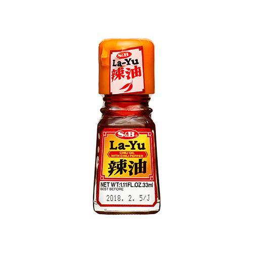 SB LA-YU CHILLI OIL WITH PEPPER 1.11FL OZ/33ML