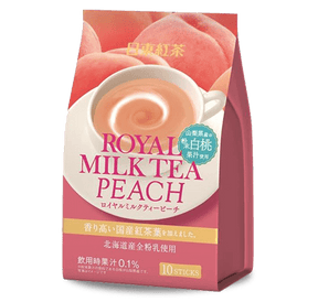 NITTOH TEA ROYAL MILK TEA PEACH 10P 140GR/4.94OZ