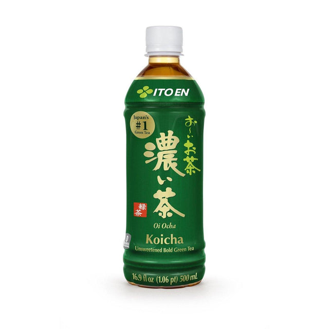 ITO EN OI OCHA KOIAJI UNSWEETENED BOLD GREEN TEA 16.9FL OZ/500ML