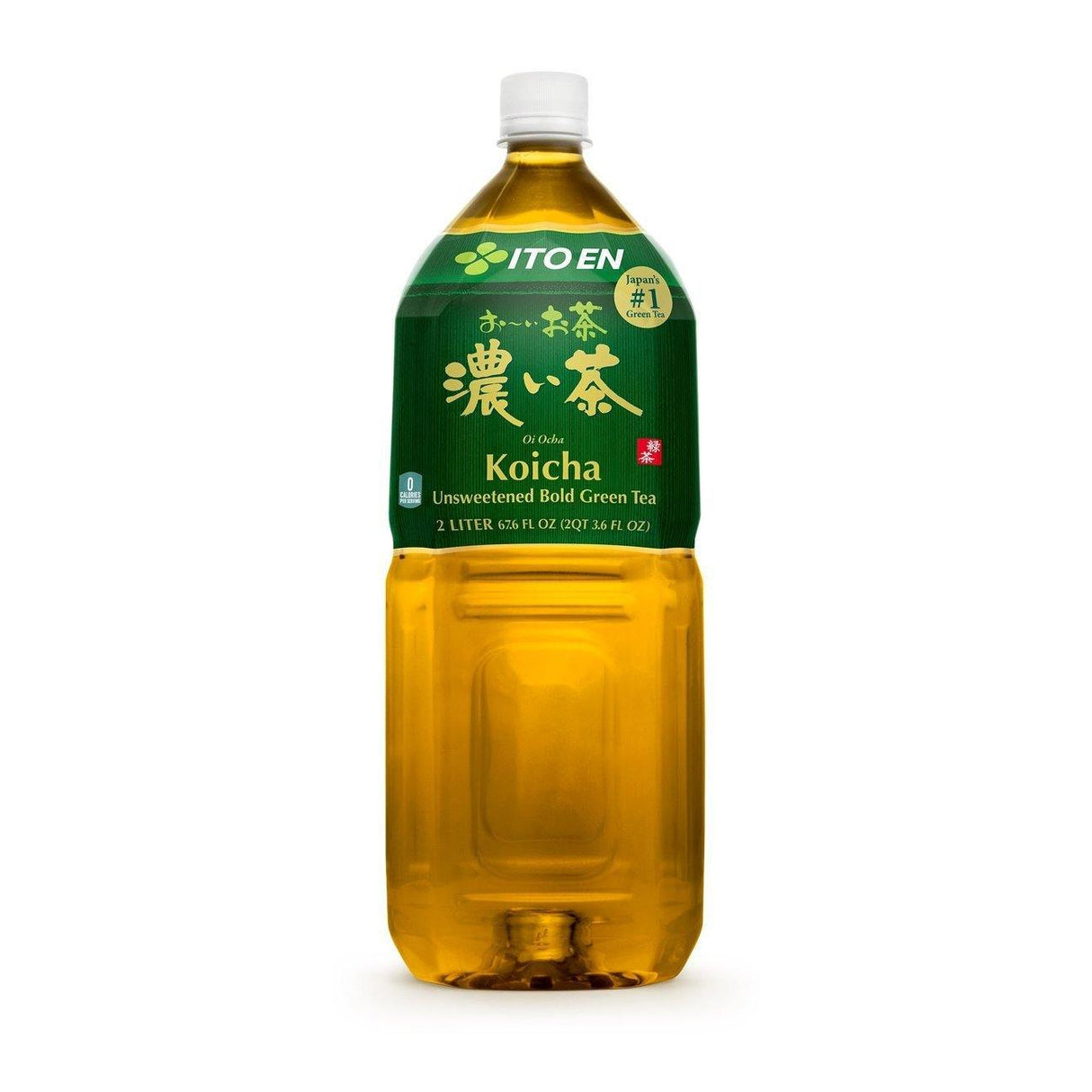 ITO EN OI OCHA UNSWEETENED BOLD GREEN TEA 67.6FL OZ/2L