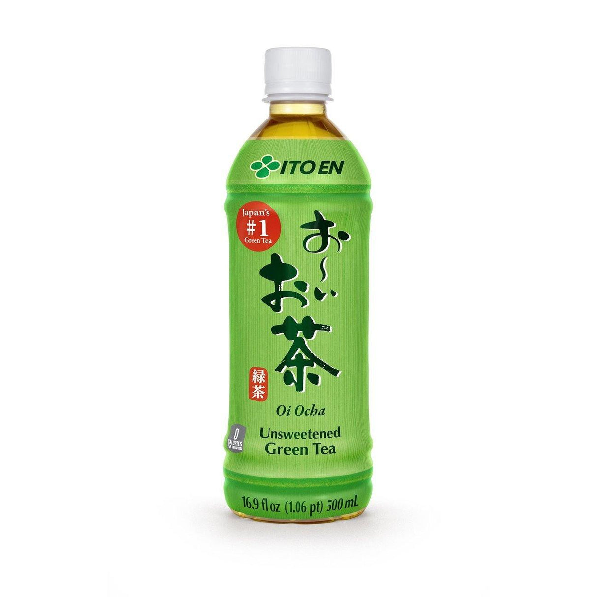 ITO EN OI OCHA UNSWEETENED GREEN TEA 16.9FL OZ/500ML