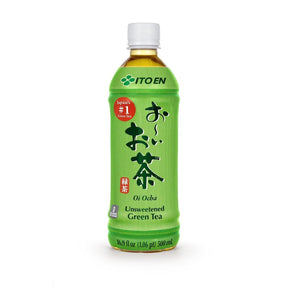 ITO EN OI OCHA UNSWEETENED GREEN TEA 16.9FL OZ/500ML