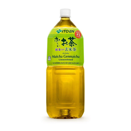 ITO EN UNSWEETENED MATCHA GENMAICHA GREEN TEA 2L