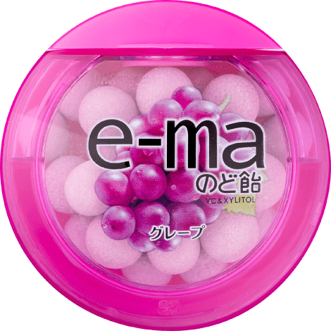 UHA E-MA NODO AME GRAPE CANDY CASE 1.16OZ/33G