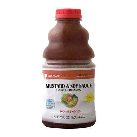 MIZKAN MUSTARD AND SOY SAUCE FLAVORED DRESSING 32FL OZ/946ML