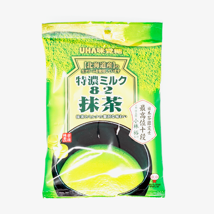 UHA Mikakuto Tokuno Milk Matcha Candy